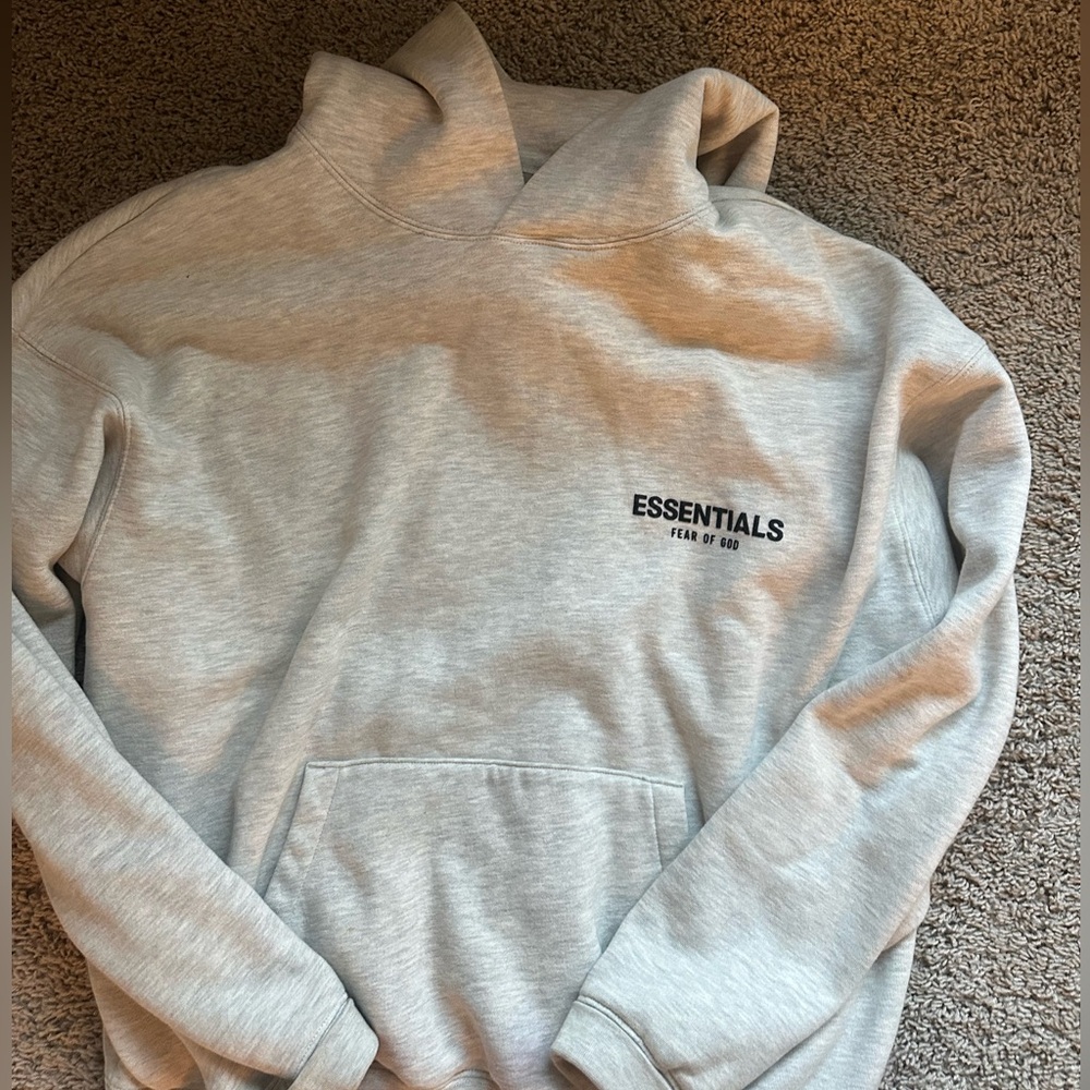 Essentials Light Gray Sweatshirt - image 1